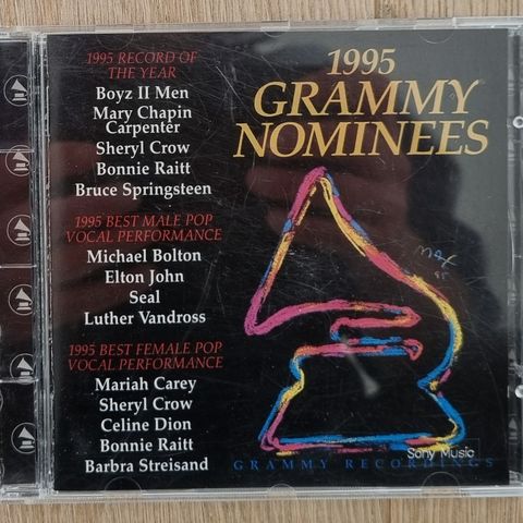 Cd- 1995 Grammy Nominees - 1995