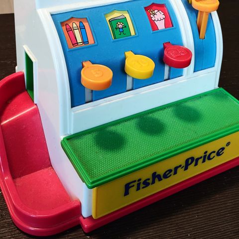 Kasseapparat fra Fisher-Price