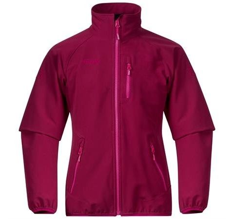 Bergans softshell tynn jakke str 164