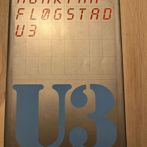 Kjartan Fløgstad - U3