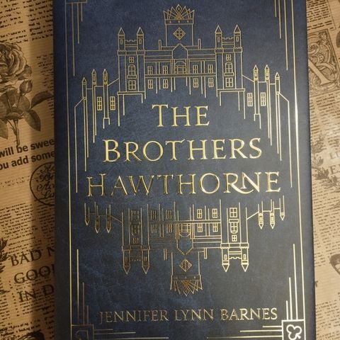 The Brothers Hawthorne by Jennifer Lynn Barnes Fairyloot edition