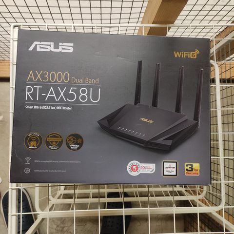 ASUS RT-AX58U Wireless-  3000 MBps Dual-Band Router