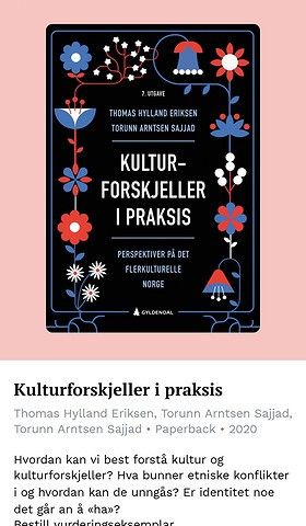 Kultur forskjeller i praksis.