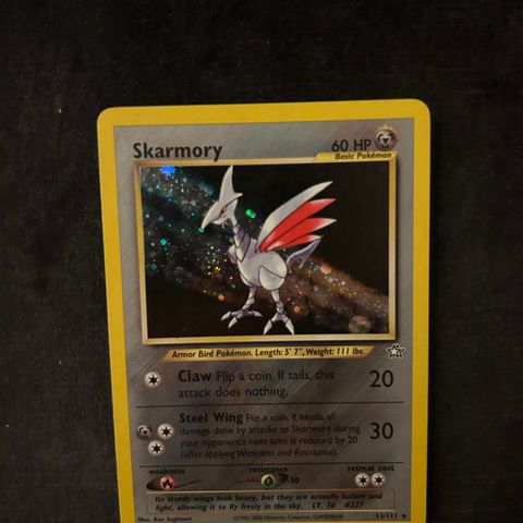 Skarmory 13/111 - Pokemon Neo Genesis