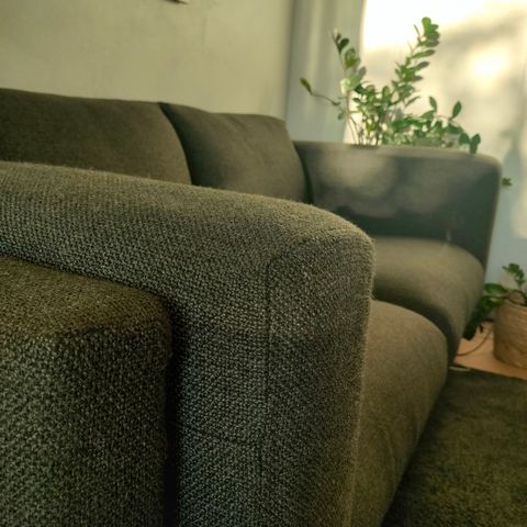 Sofa grå 2,5 seter