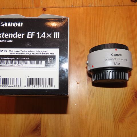 Canon konverter  EF 1,4 x III