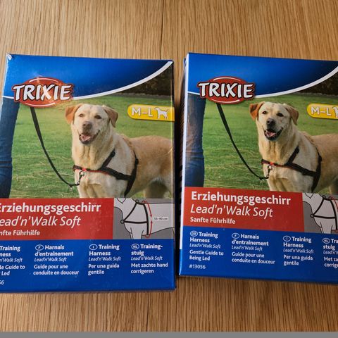 Trixie Lead'n'Walk Soft hundesele M-L