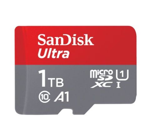 SanDisk Ultra microSDXC 1TB Class 10 A1