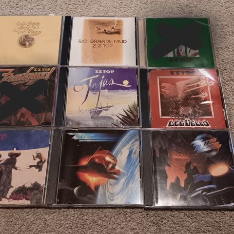 Zz Top CD samling