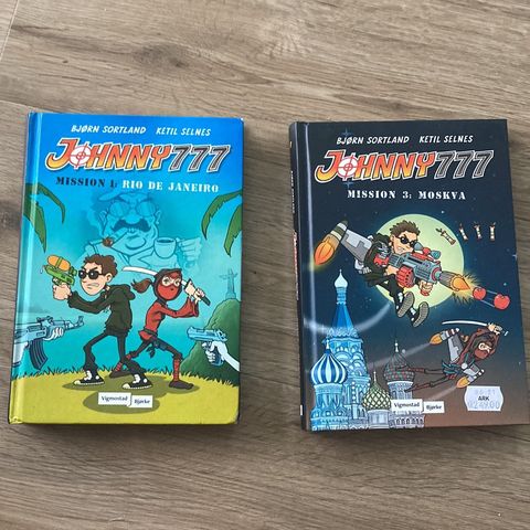 Johnny 77.  Bok nr 1 og 3