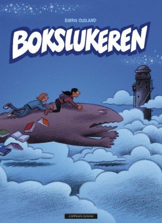 Bokslukeren. Tegneseriebok. Fra 9 år. Barnebøker Bjørn Ousland