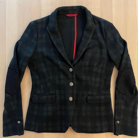 Ull/bomull blazer/jakke str 38 til dame