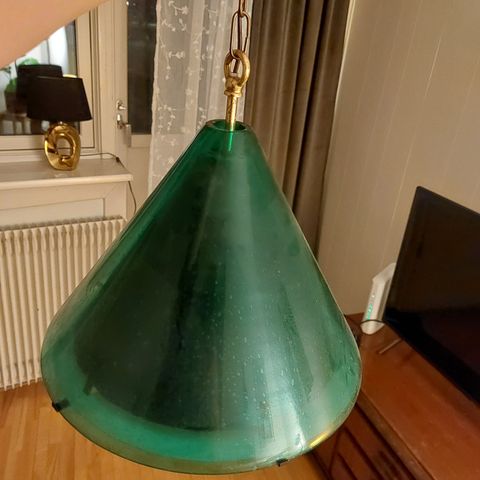 Gammel taklampe