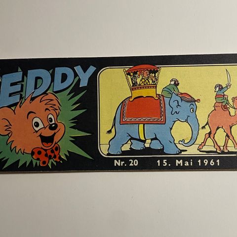 Teddy nr 20 1961 Meget velholdt og pent