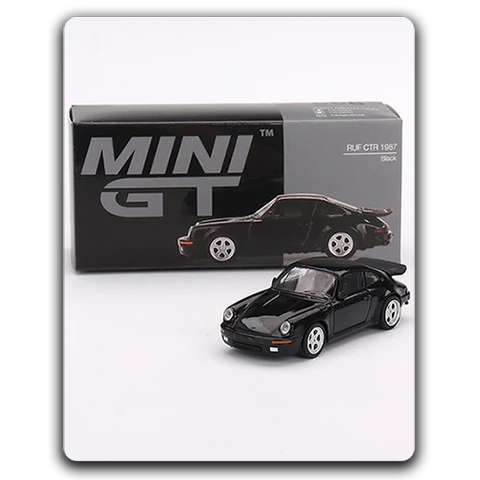 Mini GT 1:64 Porsche RUF CTR 1987 Black, MGT00556