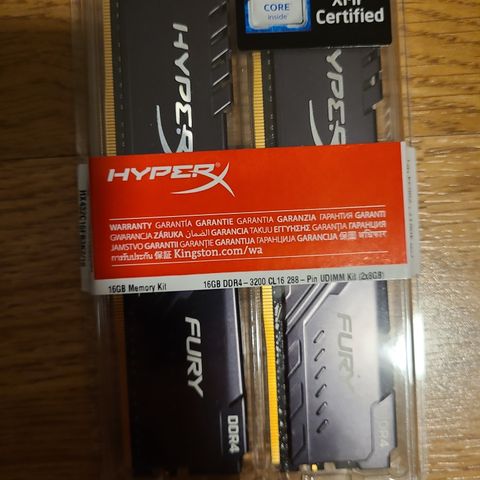 Kingston 16gb DDR4 3200mhz