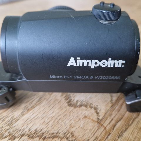 Aimpoint H-1. Blasermontasje