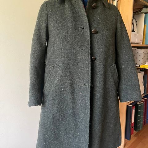 Vintage kåpe / duffel coat (strl ca 10 år)