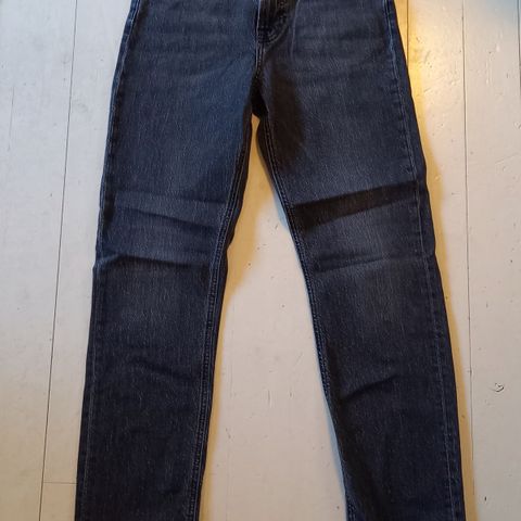 Lee west svart jeans str 28-32