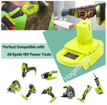 Bosch 18V til Ryobi 18V batteriadapter