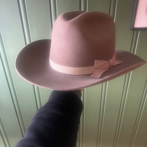 Hatt Borsalino cowboy str 46 og 58