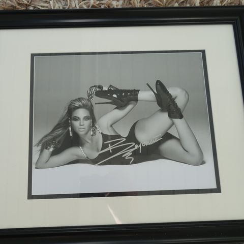 Beyonce Singel Ladies autograf