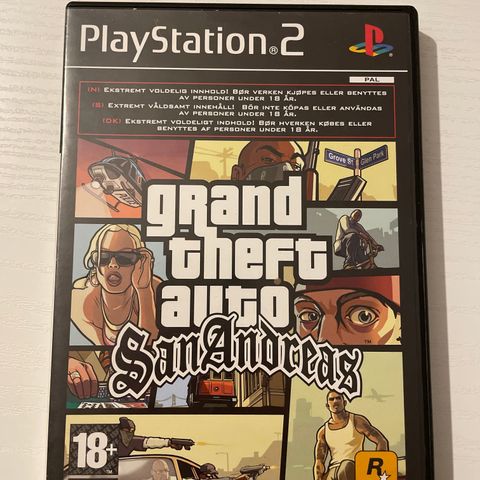 Gran Theft Auto San Andreas ps2