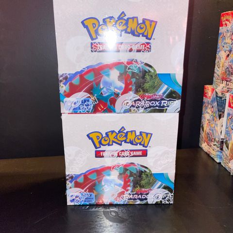 Pokemon Paradox Rift Booster Bokser