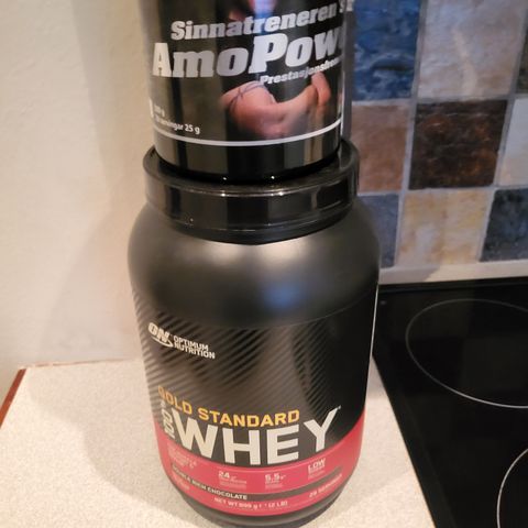 Optium nutrition protein og amopower