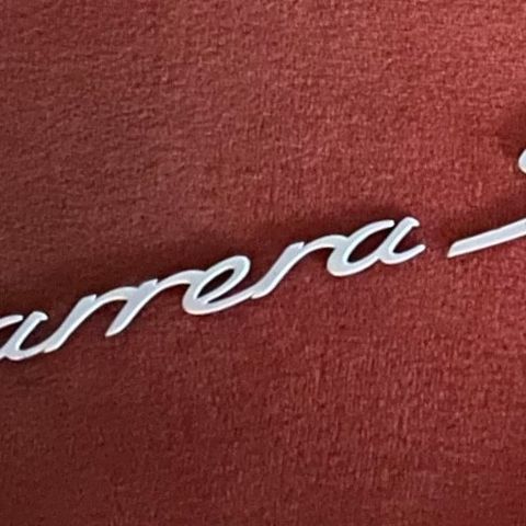 Carrera S bakluke-emblem til Porsche 911/997.2