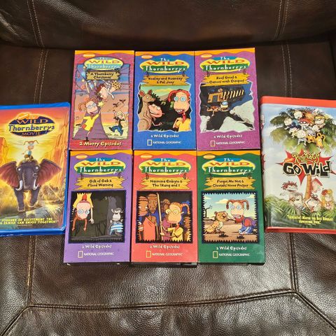 Den ville familien Thornberry VHS ønskes kjøpt