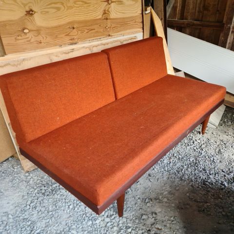 Retro sofa/seng 60-tallet