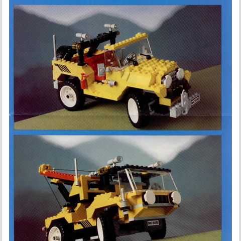 5510 Model Team Off Road 4x4 Vintage Lego