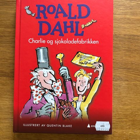 Charlie og sjokoladefabrikken, Roald Dahl