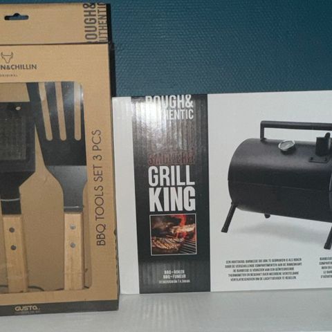 Røykegrill selges