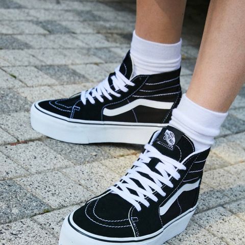 Vans sk8 hi plattform sko