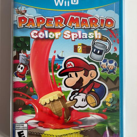 Paper Mario Color Splash (Nintendo Wii U, NTSC)