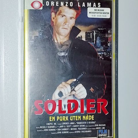 VHS BIG BOX.SOLDIER.