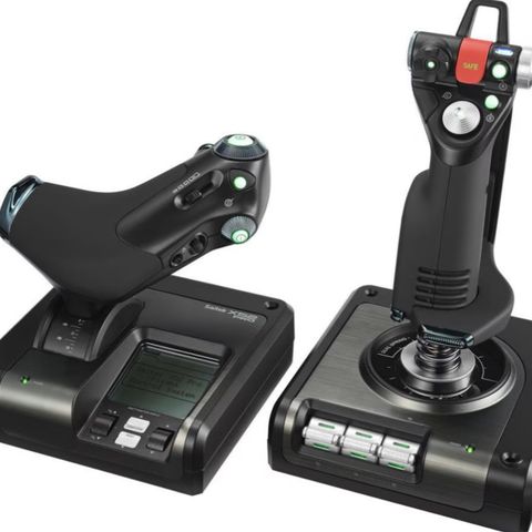 Logitech X52 Pro Flight Control System (HOTAS)