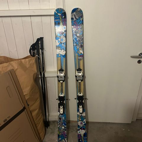 K2 Twintip ski Junior inkl bindinger