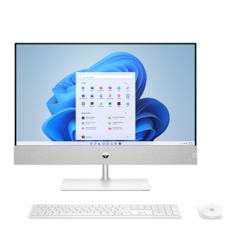 Helt ny HP Pavilion 24 i5-13/8/512 23,8" AIO stasjonær PC