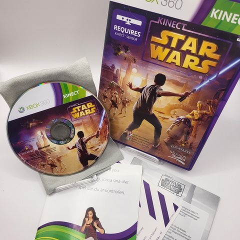 XBOX 360 - Kinect Star Wars - CIB