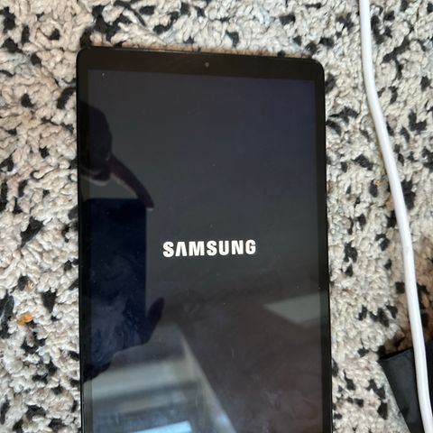 Samsung Tab A med SIM-kort.