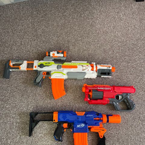 3 Nerf gevær