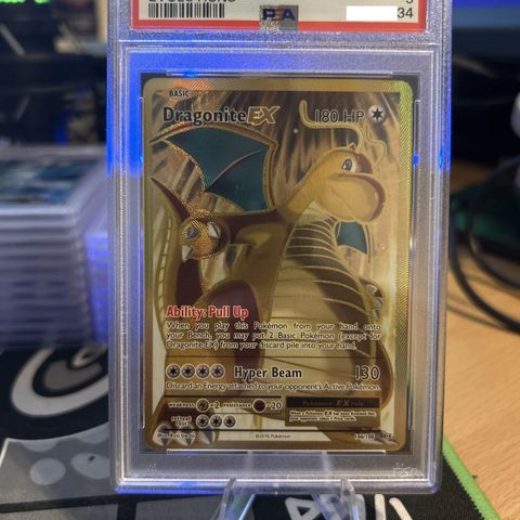 Dragonite EX #106 Pokemon Evolutions PSA 9