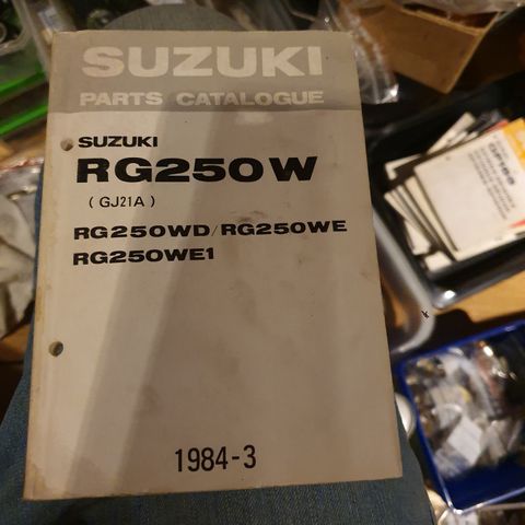 Suzuki rg 250