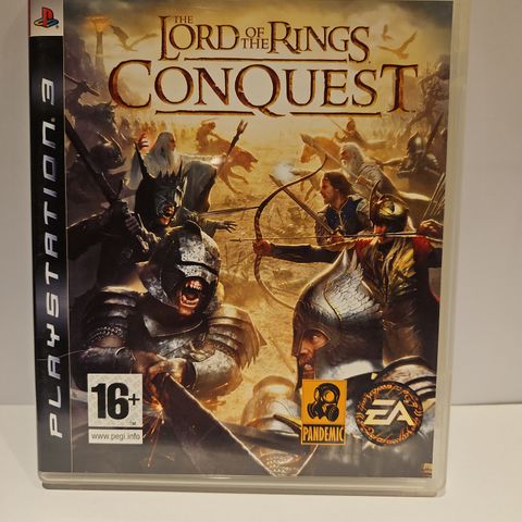 Lord of the Rings Conquest Playstaion 3