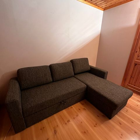 (Reservert) Sovesofa med sjeselong