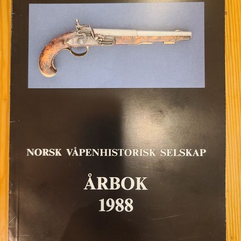 Norsk Våpenhistorisk Selskap Årbok 1988