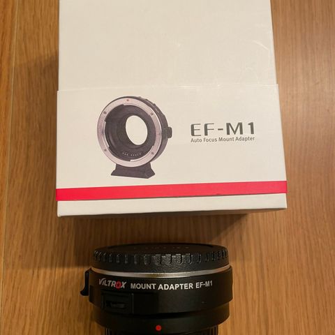 Viltrox mount adapter EF-M1